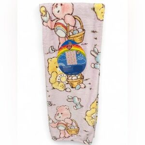 Easter Care Bears Plush Throw Blanket